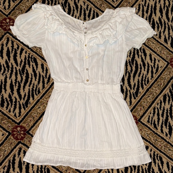 LoveShackFancy White Ruffled Dress - Picture 3 of 3